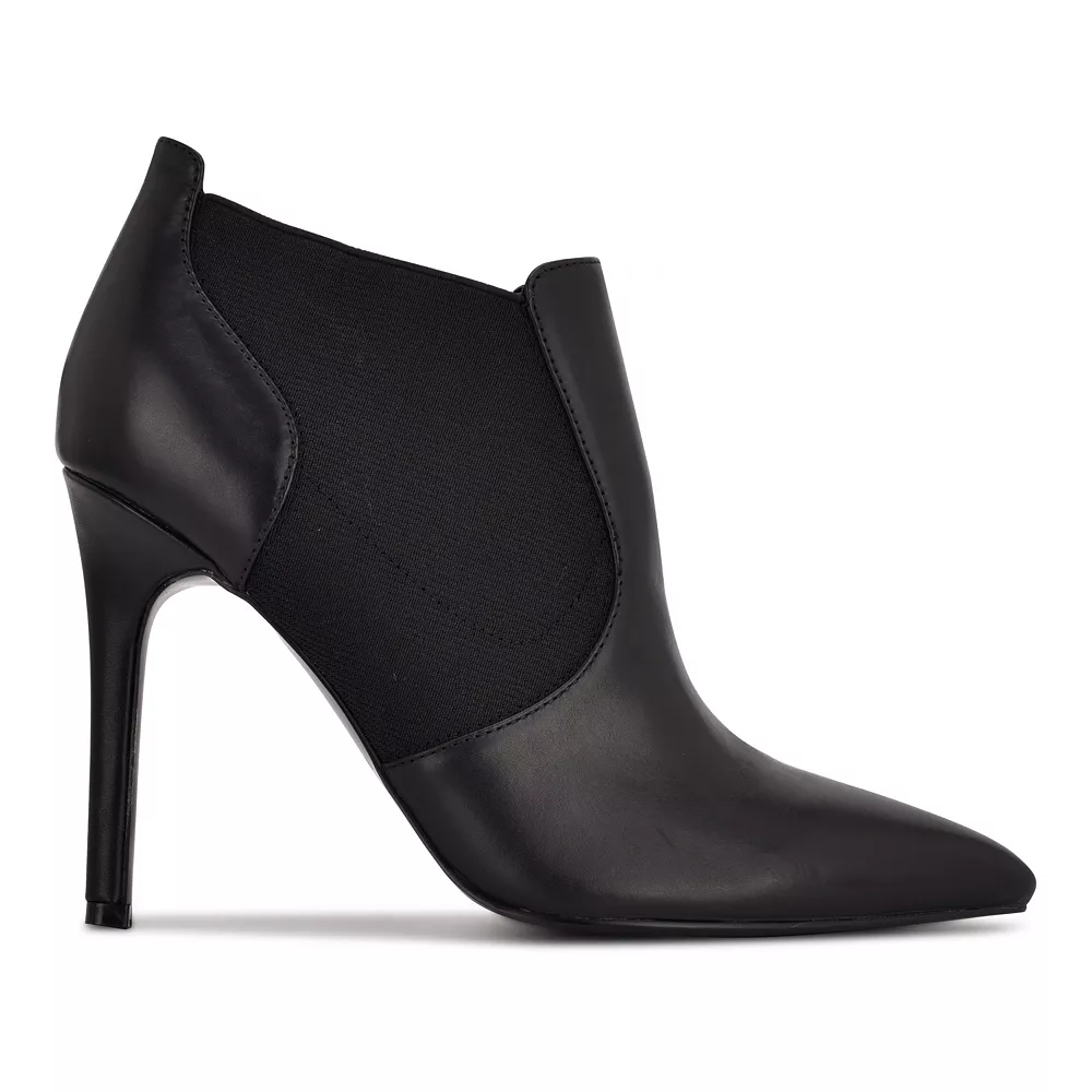 Nine West Kaia Women's Leather Ankle Boots 5 Nine West Kaia Women's Leather Ankle Boots - Image 3