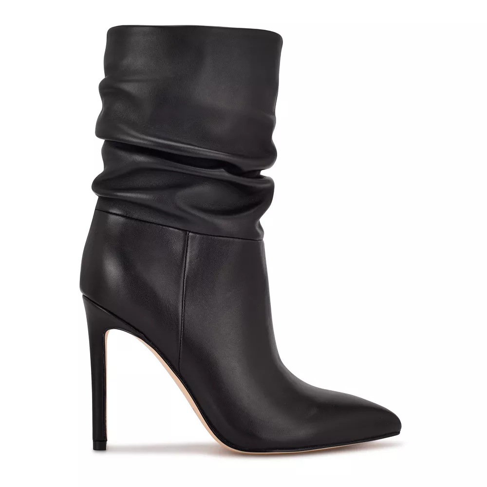 Nine West Jenn Women's Leather Ankle Boots 5 Nine West Jenn Women's Leather Ankle Boots - Image 3