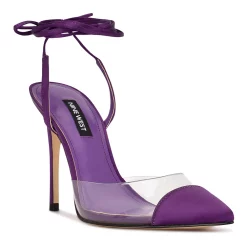 Nine West Ferest Women's High Heel Pumps 11 Nine West Ferest Women's High Heel Pumps -Nine West shop 5911108 Clear Purple