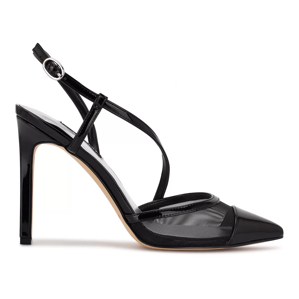 Nine West Timie Women's Strappy Dress Pumps 9 Nine West Timie Women's Strappy Dress Pumps - Image 7