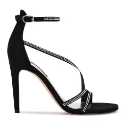 Nine West Irelynn Women's Rhinestone Dress Sandals 8 Nine West Irelynn Women's Rhinestone Dress Sandals -Nine West shop 5911668 ALT