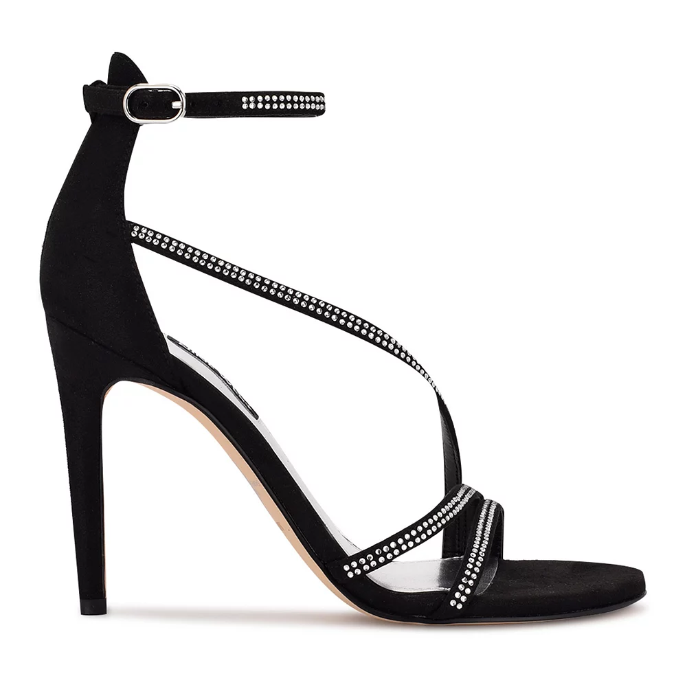 Nine West Irelynn Women's Rhinestone Dress Sandals 4 Nine West Irelynn Women's Rhinestone Dress Sandals - Image 2