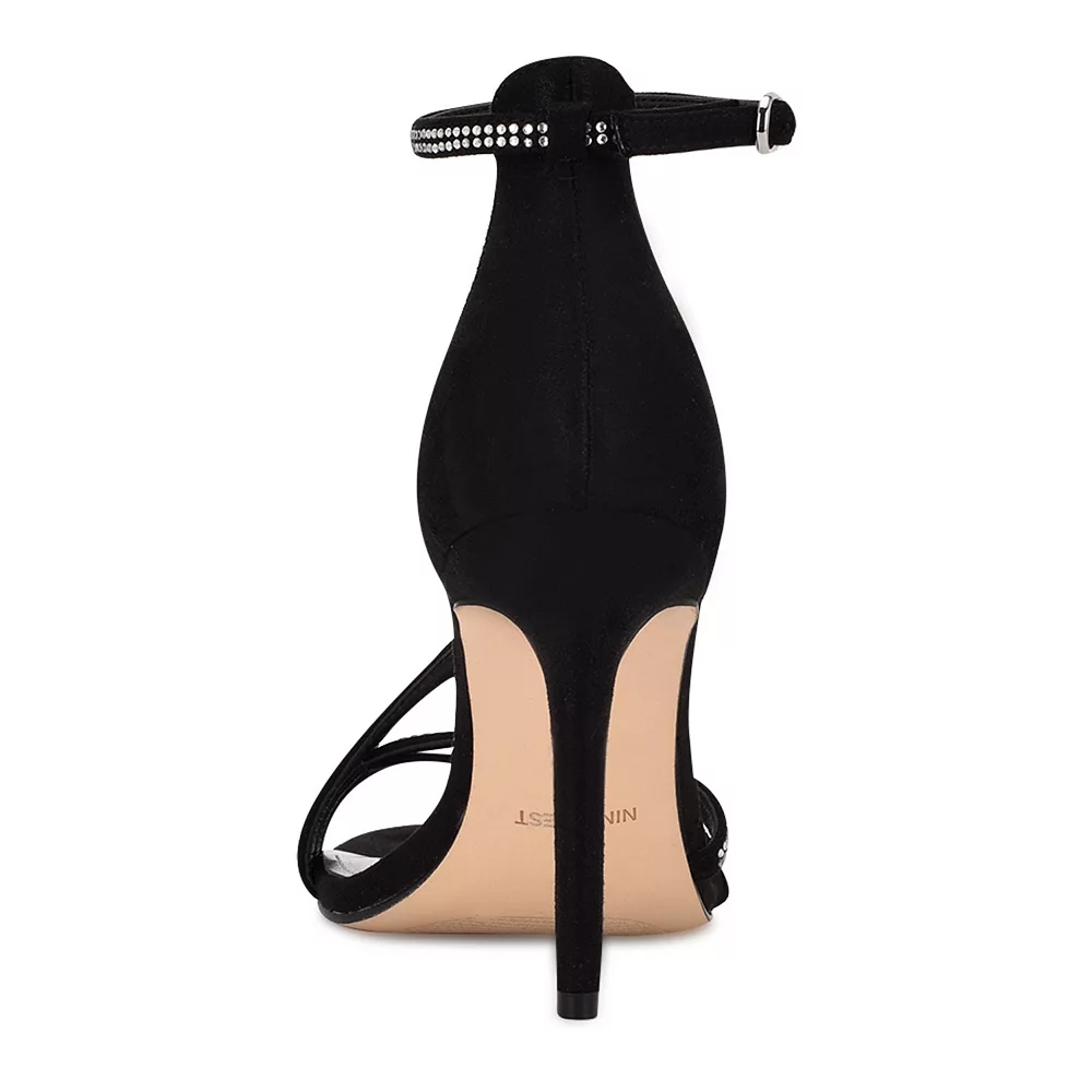Nine West Irelynn Women's Rhinestone Dress Sandals 7 Nine West Irelynn Women's Rhinestone Dress Sandals - Image 5