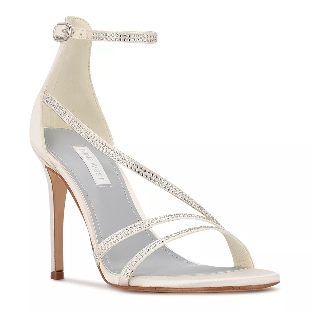 Nine West Irelynn Women's Rhinestone Dress Sandals 3 Nine West Irelynn Women's Rhinestone Dress Sandals