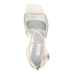 Nine West Tulah Women's Rhinestone Dress Sandals 10 Nine West Tulah Women's Rhinestone Dress Sandals -Nine West shop 5911675 ALT3