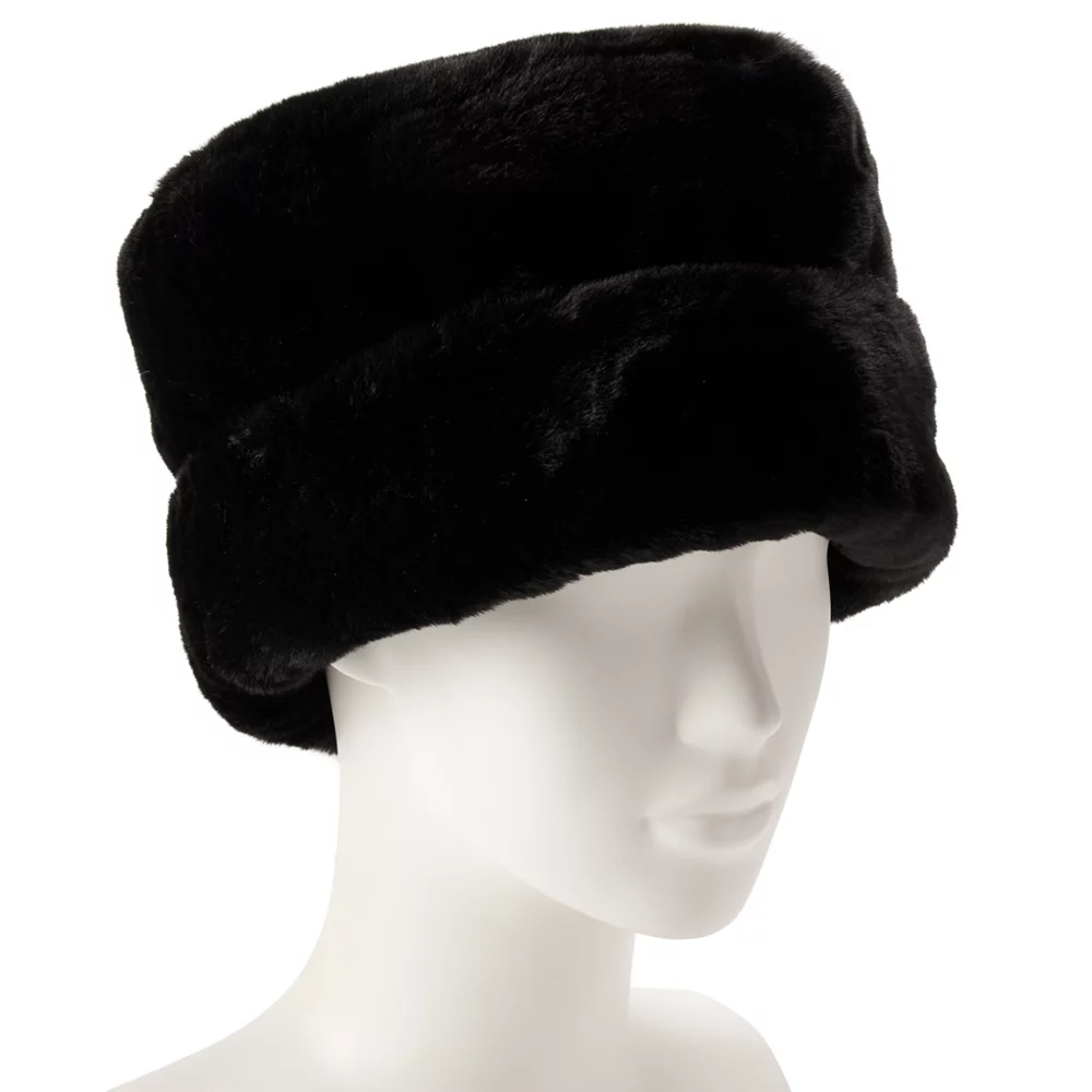 Women's Nine West Faux Fur Cuffed Cloche Hat 5 Women's Nine West Faux Fur Cuffed Cloche Hat - Image 3