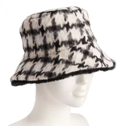 Women's Nine West Reversible Houndstooth Faux Fur Bucket Hat 7 Women's Nine West Reversible Houndstooth Faux Fur Bucket Hat -Nine West shop 5921332 ALT