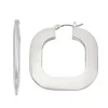 Nine West Silver Tone Hoop Earrings -Nine West shop 5928743