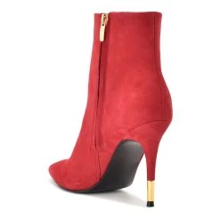 Nine West Bolana Women's Suede Heeled Ankle Boots 11 Nine West Bolana Women's Suede Heeled Ankle Boots -Nine West shop 5955023 ALT4