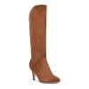 Nine West Buyah Women's Suede Knee-High Boots -Nine West shop 5955028 Cognac Suede