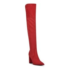 Nine West Daser Women's Thigh-High Boots -Nine West shop 5955062 Red