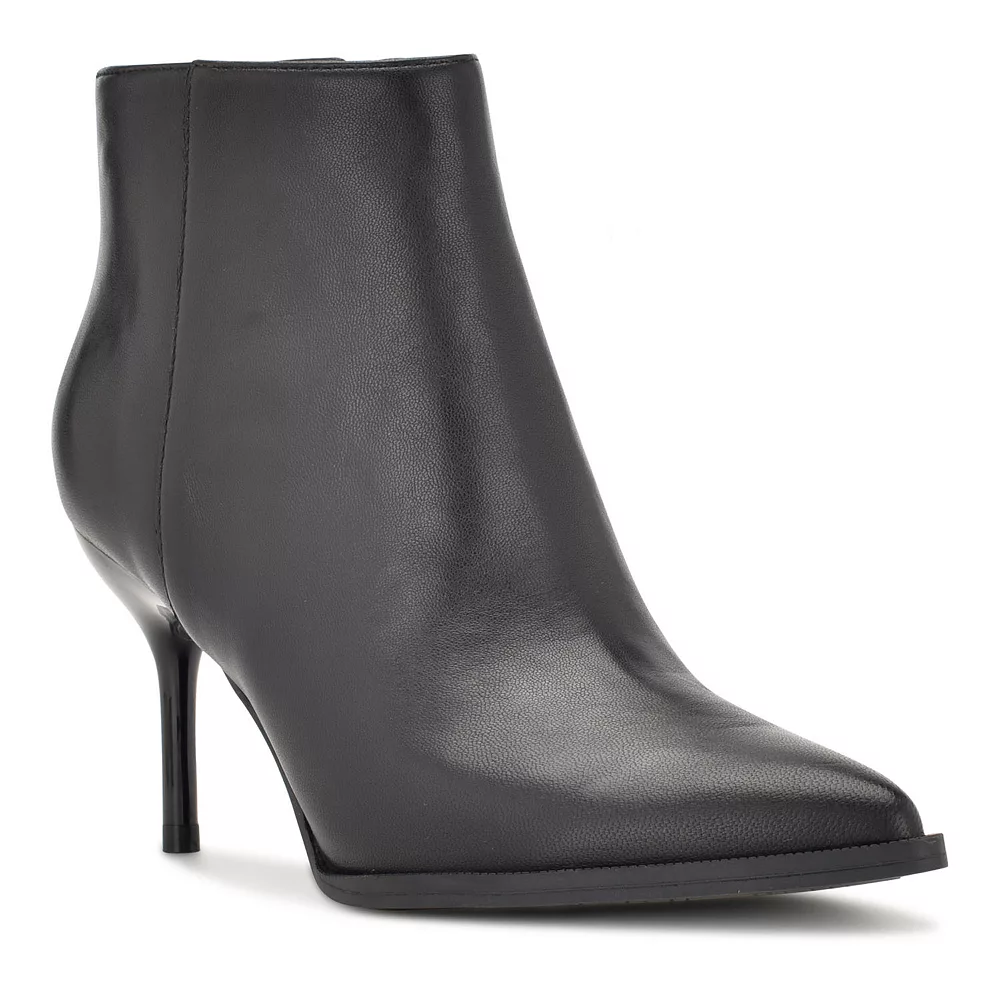 Nine West Jacks 9x9 Women's Leather Ankle Boots 4 Nine West Jacks 9x9 Women's Leather Ankle Boots - Image 2
