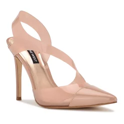 Nine West Flawless Women's Slingback Heels 12 Nine West Flawless Women's Slingback Heels -Nine West shop 5961426 Smokey Nude Patent