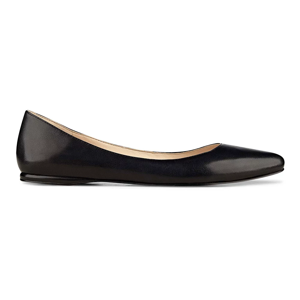 Nine West Speakup Women's Leather Ballet Flats 5 Nine West Speakup Women's Leather Ballet Flats - Image 3