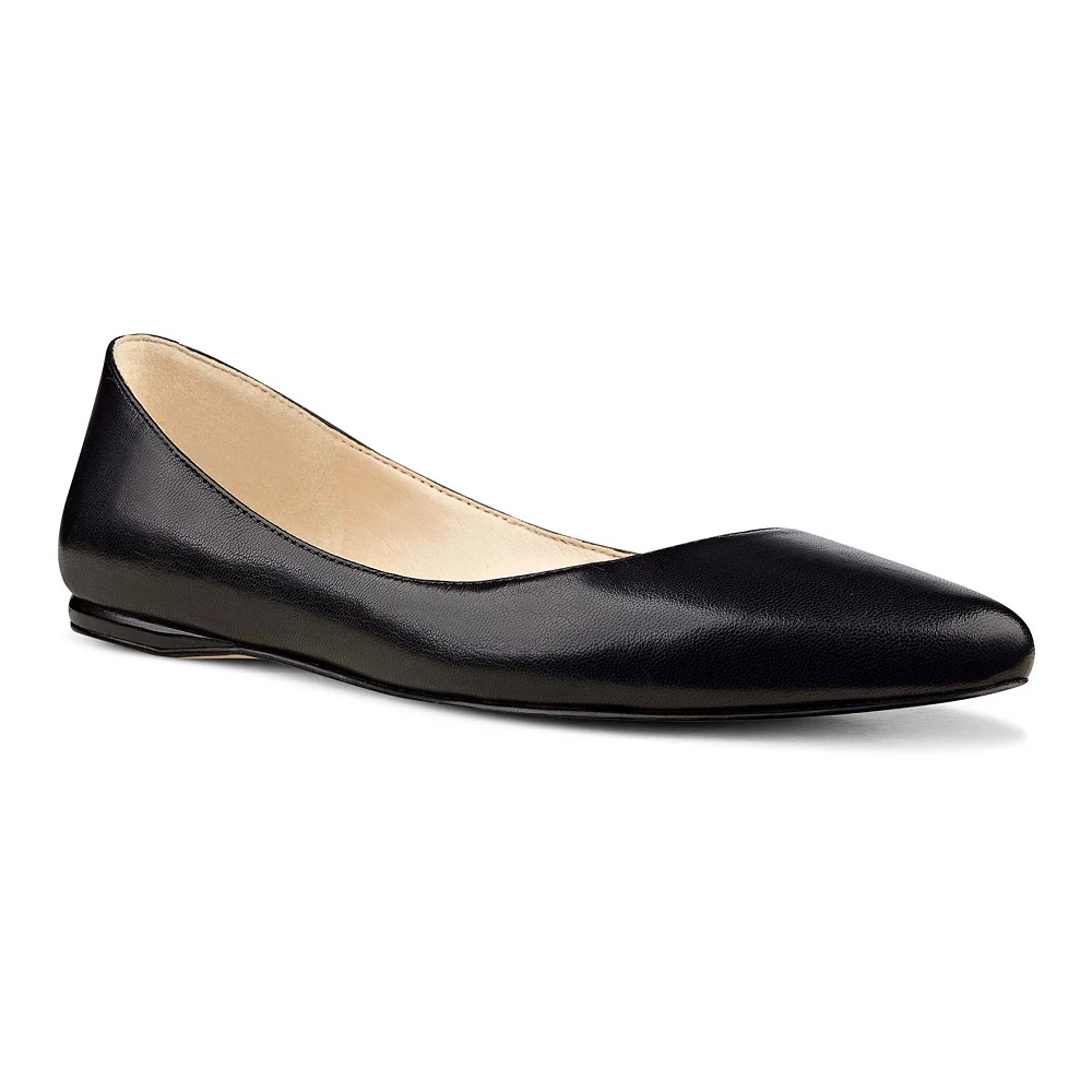 Nine West Speakup Women's Leather Ballet Flats 4 Nine West Speakup Women's Leather Ballet Flats - Image 2