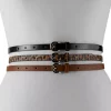 Women's Nine West 3 For 1 Belt Set -Nine West shop 5977388