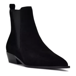 Nine West Danzy Women's Suede Chelsea Boots -Nine West shop 5999474 Black Suede
