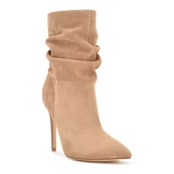 Nine West Jenn Women's Suede Ankle Boots -Nine West shop 5999476 Cognac Suede