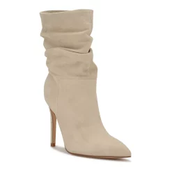 Nine West Jenn Women's Suede Ankle Boots -Nine West shop 5999476 Light Beige Suede