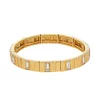 Nine West Gold Tone Crystal Link Stretch Bracelet 2 Nine West Gold Tone Crystal Link Stretch Bracelet -Nine West shop 6015487