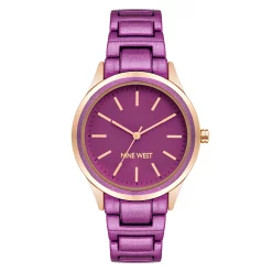 Nine West Women's Pink Band & Dial Watch