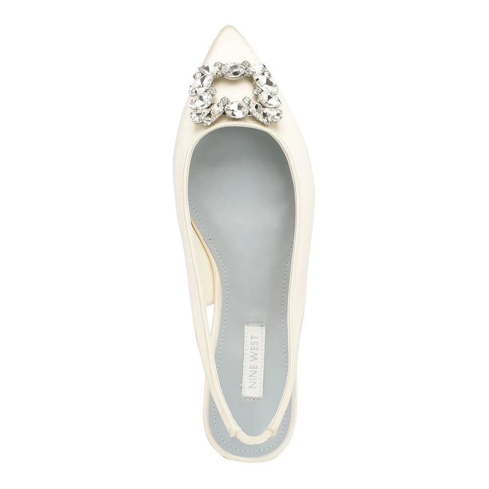 Nine West Blingy Women's Occasion Dress Flats 6 Nine West Blingy Women's Occasion Dress Flats - Image 4