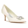 Nine West Avolon Women's Heels 2 Nine West Avolon Women's Heels -Nine West shop 6037618 Ivory Satin
