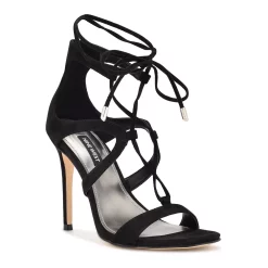 Nine West Mindi Women's Dress Sandals 8 Nine West Mindi Women's Dress Sandals -Nine West shop 6037669 Black