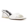 Nine West Oaky Women's Heeled Sandals -Nine West shop 6037671 White Patent