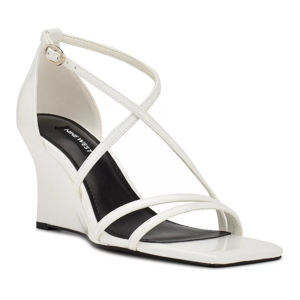 Nine West Rolga Women's Dress Wedge Sandals 4 Nine West Rolga Women's Dress Wedge Sandals - Image 2