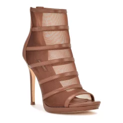 Nine West Larang Women's Heeled Ankle Boots 9 Nine West Larang Women's Heeled Ankle Boots -Nine West shop 6038078 Medium Brown