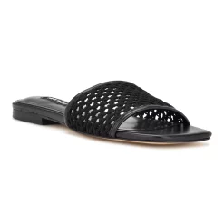 Nine West Mends Women's Slide Sandals 12 Nine West Mends Women's Slide Sandals -Nine West shop 6038514 Black