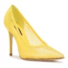 Nine West Flings Women's Stiletto Heels 1 Nine West Flings Women's Stiletto Heels -Nine West shop 6097972 Yellow