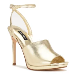 Nine West Limbery Women's Dress Sandals 10 Nine West Limbery Women's Dress Sandals -Nine West shop 6097978 Gold