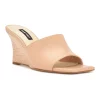 Nine West Rovah Women's Wedge Sandals 2 Nine West Rovah Women's Wedge Sandals -Nine West shop 6097985 Light Natural