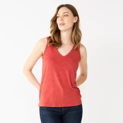 Women's Nine West Easy V-Neck Tank