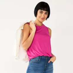 Nine West Essential Easy High-Neck Tank